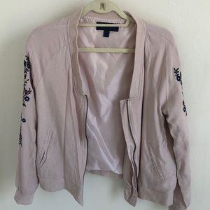 Pink Bomber Jacket